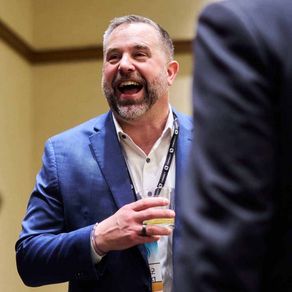 James Zanewicz at a conference